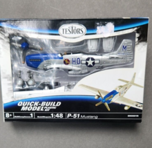 Testors Quick-Build Model Airplane Kit 1:48 Scale P51 Mustang - $18.99