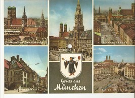 Old Musical 45rpm Record Postcard Schallbildkarte MUNCHEN Hula Rock Legarde - £7.20 GBP