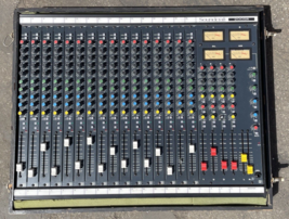 Soundcraft Series 200 SR 16 Channel 4-bus Mixing Console w Custom Wood C... - £391.12 GBP