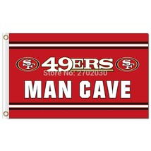 San Francisco 49ers Flag 3x5ft Banner Polyester American Football niners22 - $20.00