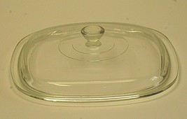 Pyrex Corning Ware Clear Glass Lid Square Casserole Top Replacement Piece C-2 - £19.60 GBP