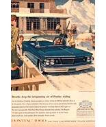 1960 Pontiac Bonneville Convertible sn | 24x36 inch POSTER | vintage Lux... - £16.47 GBP