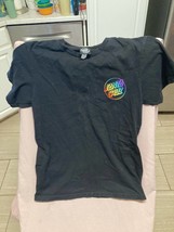 Rainbow Santa Cruz Skateboard Shirt Size S - £15.46 GBP