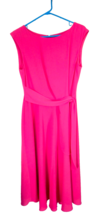 Tahari Dress by Arthur S Levine Women&#39;s Size 8 Lined Pink Polyester Crep... - £20.78 GBP
