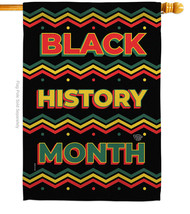 Black History Month House Flag Lives Matter 28 X40 Double-Sided Banner - £29.54 GBP