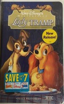Ship N 24 HRS-Lady &amp; The Tramp Masterpiece Collection(Vhs 1998)RARE VINTAGE-NEW - $12.52