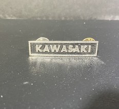 Vintage Kawasaki Motorcycle Pin  Black - £7.46 GBP