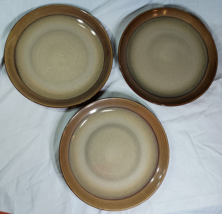 Set of 3 Sango Plates Roma Caramel 4815 About 11&quot; - See Description - £18.00 GBP