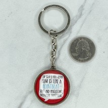 The Way I Feel About Him is Like a Heartbeat Keychain Keyring - £5.42 GBP