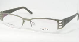 Fleye Sol 19161 Matt SILVER-GREY Eyeglasses Glasses Beta-titanium 52-17-135mm - $174.47