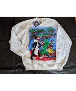 1996 Loony Tunes Sylvester Tweety Bird Ho ho Yourself L Sweatshirt Freez... - $357.50 CAD