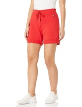 MSRP $40 Tommy Hilfiger Sport Womens Fitness Sweat Shorts Red Size XXL - £9.38 GBP