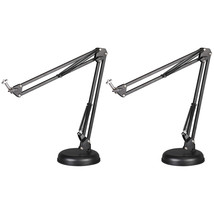 2 Set Technical Pro Microphone Suspension Height Adjustable Crane Arm Mic Holder - £35.96 GBP