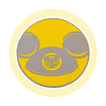 Mickey Mouse Disney Pin: Yellow Ear Hat Icon - $240.99 MXN