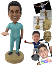 Personalized Bobblehead Surgeon With Brains In His Hand - Careers &amp; Professional - £73.88 GBP