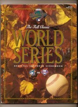1993 World Series Program Blue Jays Phillies - £26.96 GBP