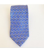 Tommy Hilfiger Mini Sailboat Print Silk Tie - $28.05