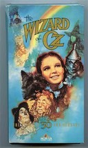 The Wizard of Oz VHS Tape 50th Anniversary Edition with Booklet  - £7.84 GBP