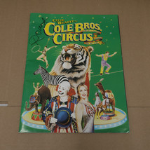 1989 Clyde Beatty Cole Bros Circus Show Schedule Advertisement Ephemera - £15.80 GBP