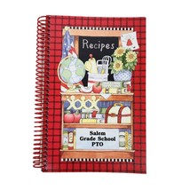 Salem Grade Elementary School Cookbook PTO Wisconsin Family Recipes 2009 Dessert - £14.21 GBP