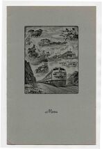 Union Pacific Railroad Special EXPO '74 Luncheon Menu  - $27.72