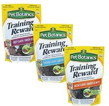 Low Calorie Botanical Dog Training Reward Treats Meaty Aroma 20 oz Bags (All 3 F - £29.78 GBP+