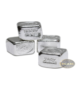 1 oz Silver Cube Yeager&#39;s Poured .999+ Fine Silver Bullion - £24.95 GBP