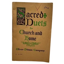 Sacred Duets for Church and Home Vocal Songbook 1903 Sheet Music Songs - £15.67 GBP
