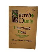 Sacred Duets for Church and Home Vocal Songbook 1903 Sheet Music Songs - £15.65 GBP