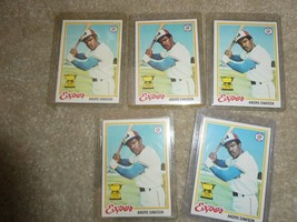 Lot of 5 1978 Topps Andre Dawson Cards #72 Fair to VG - $28.71