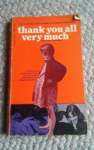 Thank You All Very Much PB Margaet Drabble Signet 1969 Book - £7.04 GBP