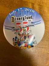 Disneyland 55th Anniversary Button - $27.86