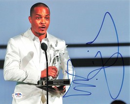 T.I. Clifford Harris signed 8x10 photo PSA/DNA Autographed Rapper - £79.82 GBP