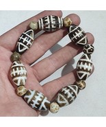 Lotto 14 vecchie perle pumtek pyu dell&#39;Asia meridionale bracciale perle... - €86,68 EUR