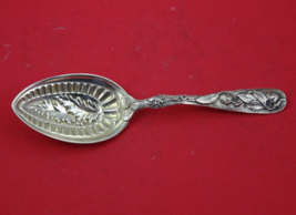 Strawberry  by Various Makers Sterling Silver Berry Spoon by Duhme fancy 9 1/4&quot; - £625.55 GBP