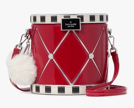 Kate Spade Oh What Fun 3D Toy Store Drum Clutch Satchel Crossbody Novelt... - $194.04