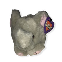 Puffkins Elly Elephant Plush 4&quot; Stuffed Animal Swibco Gray With Tag - $7.22