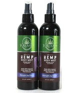 2 Bottles Serenata 8 Oz Premium Hemp Seed Oil Midnight Joy Dream Body Mist - £28.93 GBP