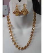 Ann Taylor Rhinestone Necklace and Earrings - $36.05 CAD