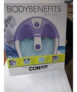 Conair Body Benefits Foot Spa Model FB3 Foot Massage - Soaking Tub w/ Vi... - $1,075.36 MXN
