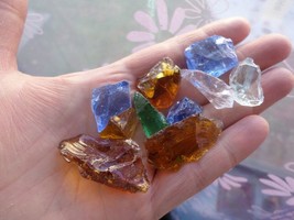 Andara crystal monatomic glass  - 45 grams 10 pieces - F14 - £9.89 GBP