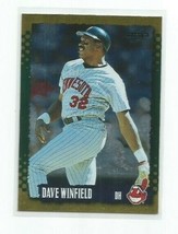 Dave Winfield (Cleveland Indians) 1995 Score Gold Rush Parallel Card #80 - £3.99 GBP