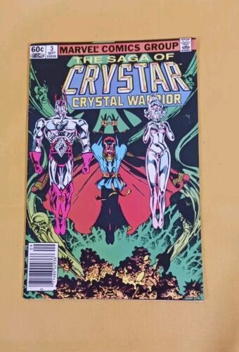 The Saga of Crystar The Crystal Warrior #3, Marvel Comics - $7.70