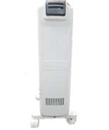 DeLonghi 1500W 5120 BTU Electric Oil Filled Radiator - White, Programmable timer - €77,22 EUR