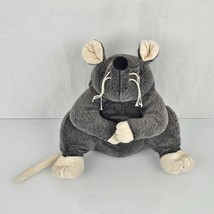 Old Navy ONSCO Rat/ Mouse Gray/Beige Plush Rodent Animal Stuffed Toy 9.5&quot; - £62.12 GBP