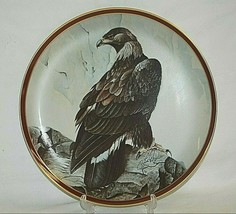 Hamilton Collection Golden Eagle Plate Majestic Birds of Prey COA C. Ford Riley - $36.62