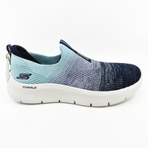 SKECHERS Go Walk Flex Cali Sunset Navy Aqua Womens  Slip On Sneakers - £47.77 GBP