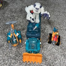2006 Matchbox Mega Rig Series Electronic Playset Big Foot Snow Monster Incomplet - £35.48 GBP