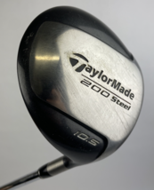 TaylorMade Golf 200 Steel Right Hand DRIVER S-90 Stiff Shaft Original Grip - $39.59
