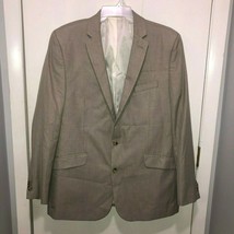 Kenneth Cole Reaction Polyester Viscose Sports Coat Blazer Men&#39;s SZ 46L - £9.48 GBP